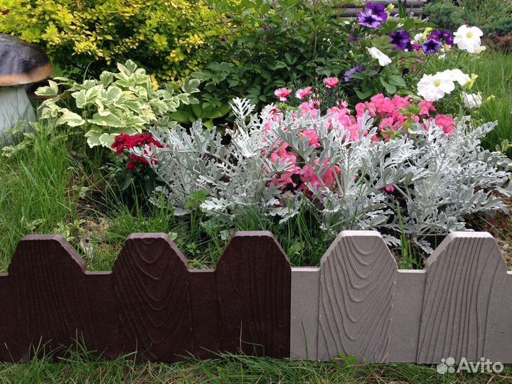 Заборчик для клумбы