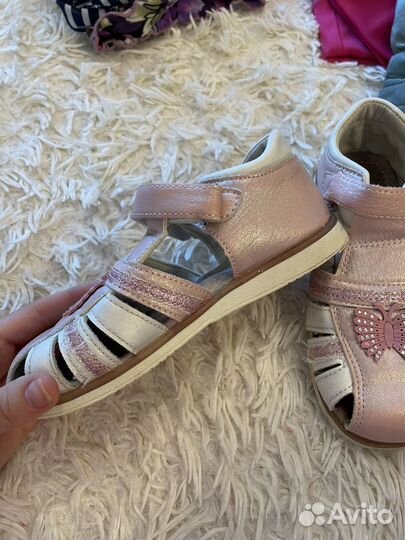 Сандалии туфли для девочки 30 р-р