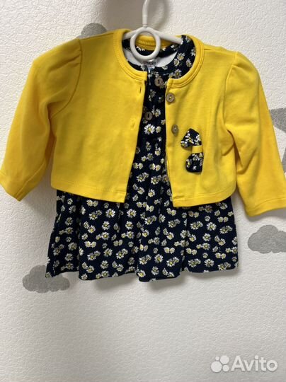 Комплект платье 74-80