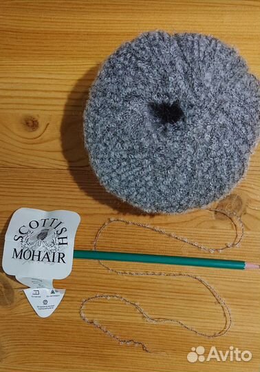 Пряжа букле буклированная мохер