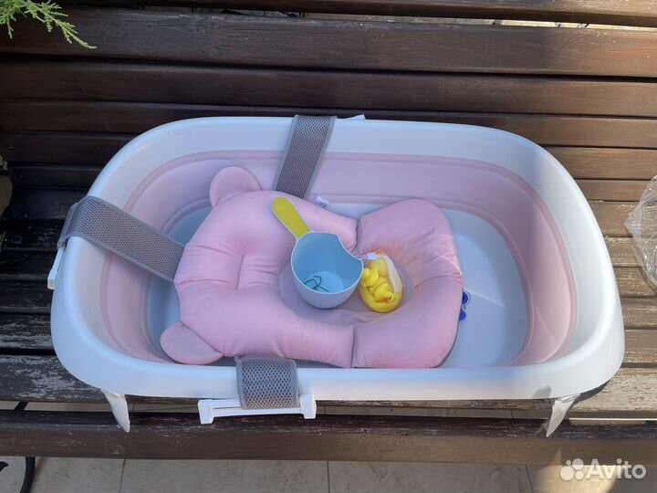 Ванночка детская на складных ножках