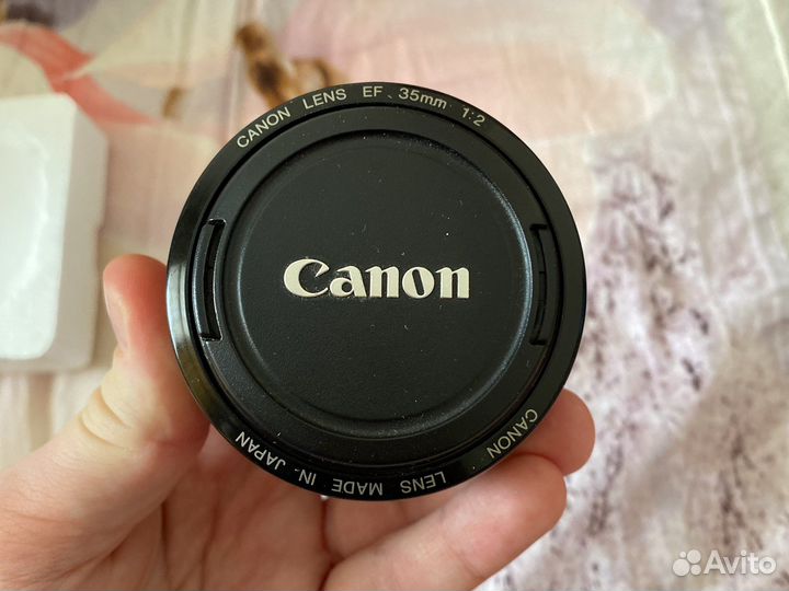 Обьектив Canon ef35mm f/2