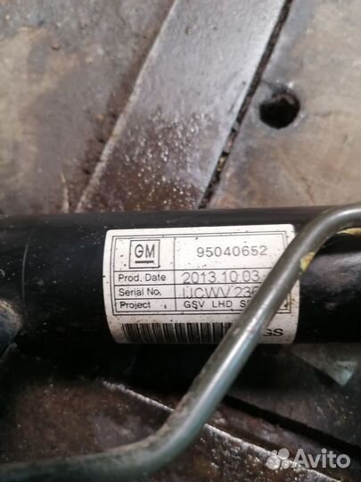 Рейка шевроле авео т300