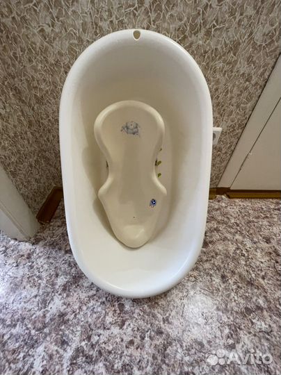 Ванночка для купания с горкой