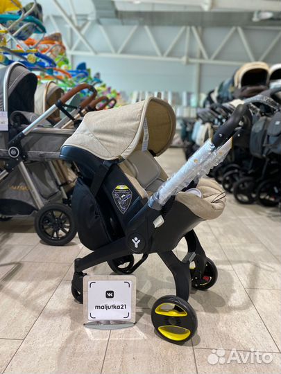 Детское 4-х колёсное шасси 4в1 Коричневый