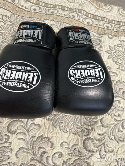 Боксерские перчатки leaders Professional12oz