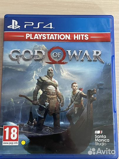 Игра God Of War 4 ps4