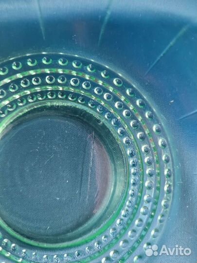 Тарелка и масленка от сервиза Ажурный