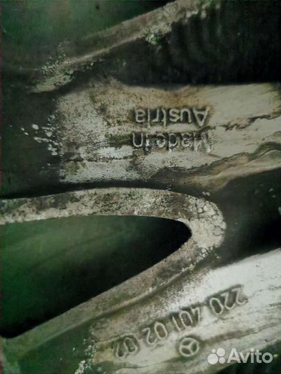 Диски WDB220 Mersedes