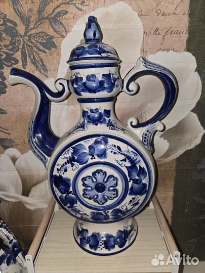 Красивая гжель