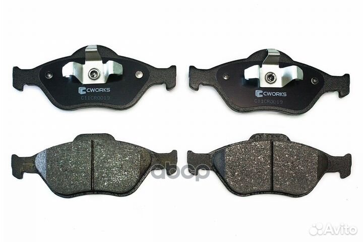 Тормозные колодки передние, Low Metallic C11CR0