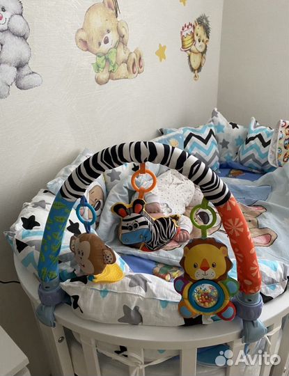 Бортики в детскую кроватку