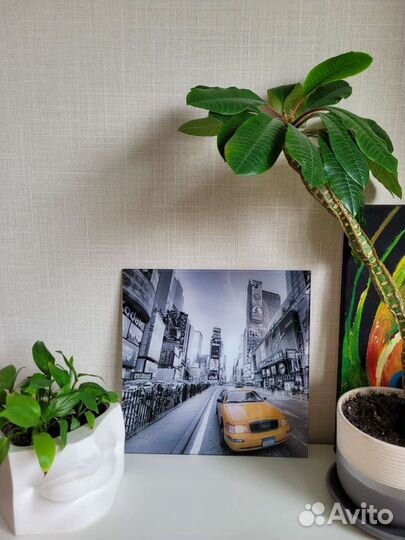Картина под стеклом Нью-Йорк