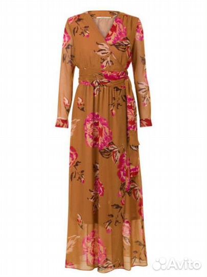 Шикарное платье на запах Англия р.48-50