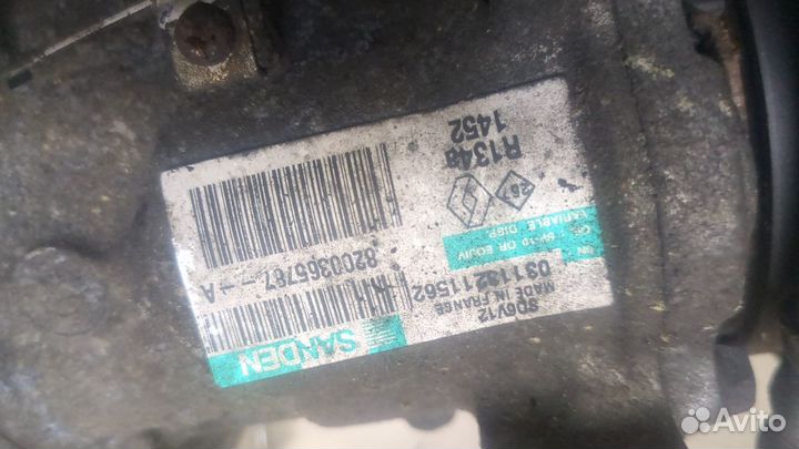 Компрессор кондиционера Renault Modus