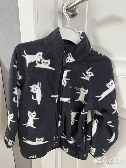 Флисовая кофта для девочки