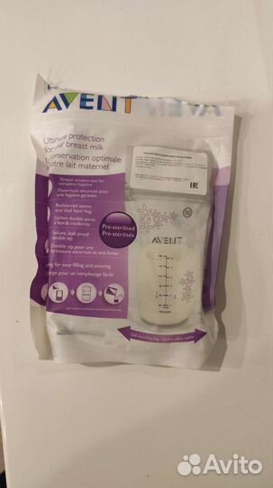 Молокоотсос avent ручной