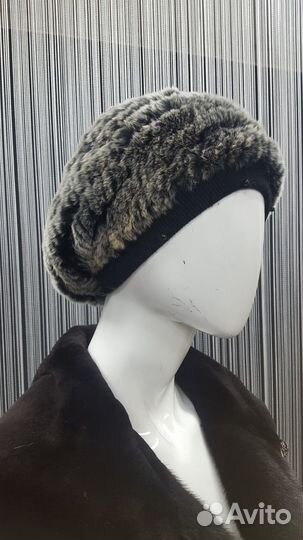 Берет меховой шкв-50