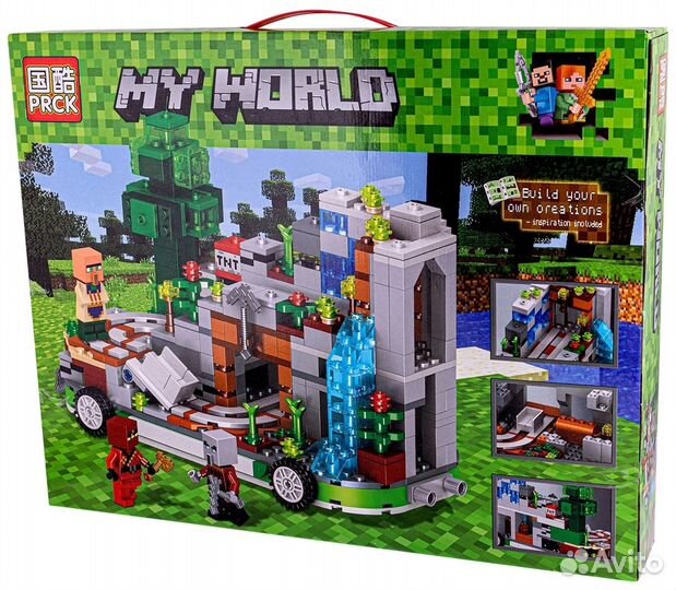 Конструктор MY world 545 детали 63054