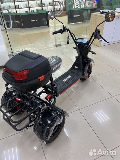 Электроскутер White Siberia Trike Mini