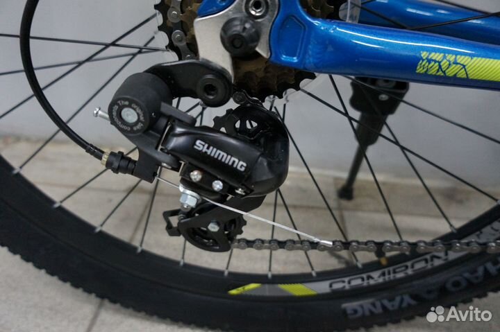 Велосипед алюминиевый Синий 26 на дисковых