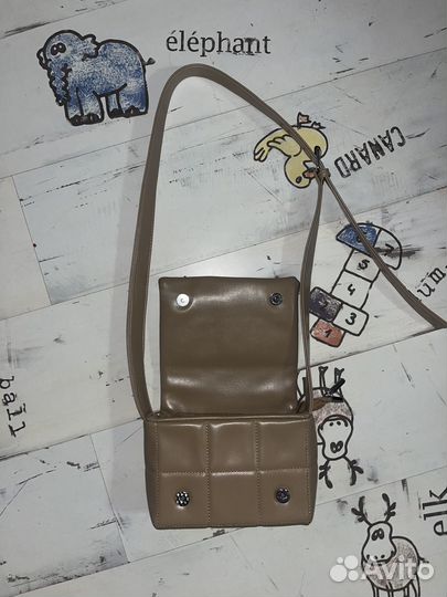 Сумка женская бежевая