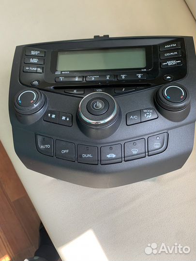 Головное устройство honda accord 7