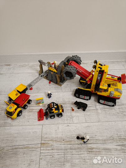 Lego city 30188 работа в шахте
