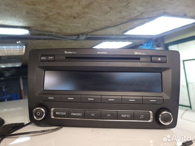Штатная магнитола Skoda octavia a5 рестайлинг