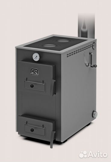 Дровяной котел Практик 22 с варочной плитой