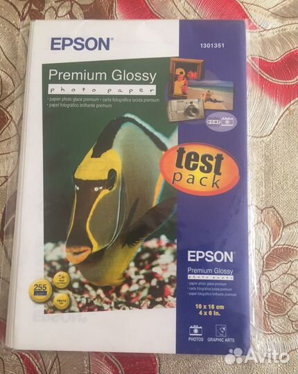 Фотобумага epson 10х15
