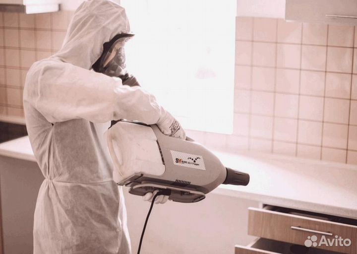 Уничтожение клопов тараканов клещей