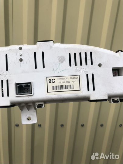 Дисплей информационный Honda Civic 4D