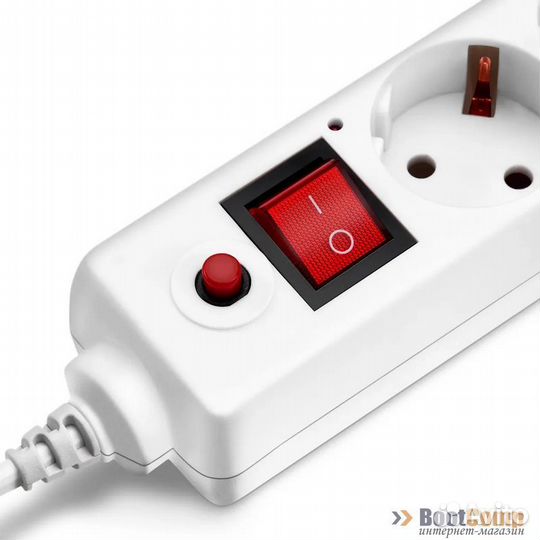 Фильтр сетевой Buro 600SH-16-3-W 3м (6 розеток) бе