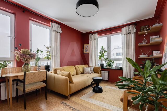 2-к. квартира, 55 м², 23/24 эт.