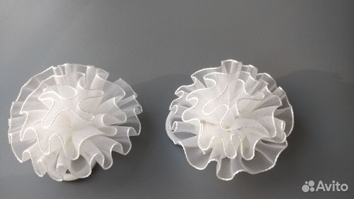 Банты праздничные белые пакетом