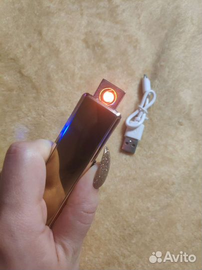Сенсорная зажигалка с usb в комплекте