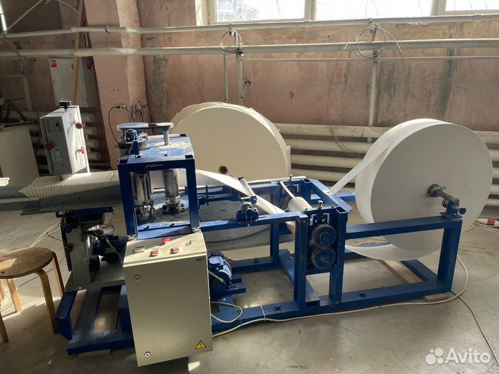 Станок изготовления салфеток