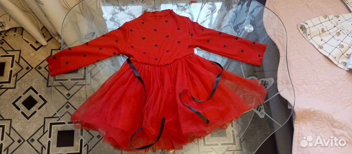 Платье для девочки 86