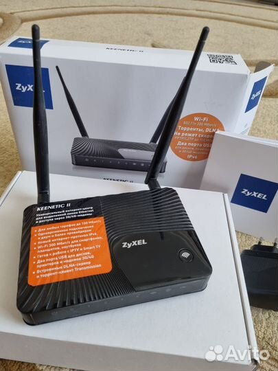 Интернет центр (роутер) ZyXel Keenetic II
