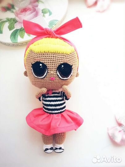 Кукла Лол (вязаная)