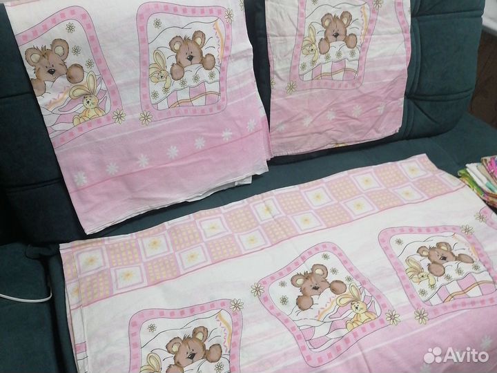 Детское постельное в кроватку