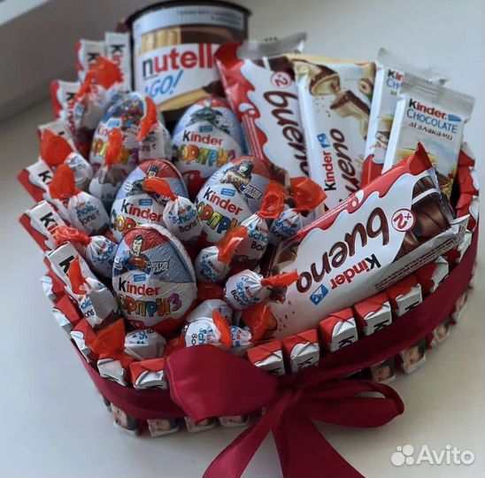 Торт из киндеров