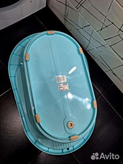 Ванночка для купания с горкой и кругом