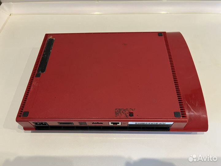 PS3 Super Slim Red(46 игр прошита) Limited Edition