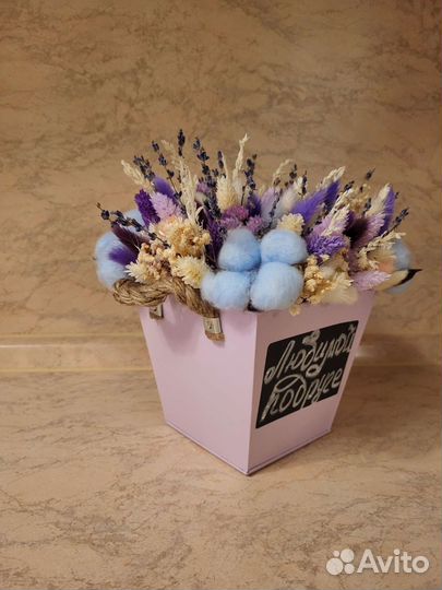 Букет из сухоцветов