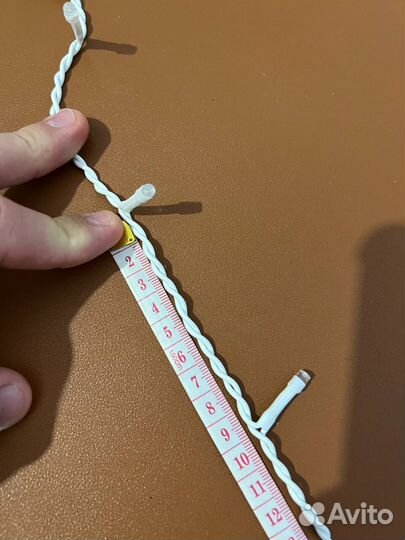 Гирлянда бахрома 6 метров