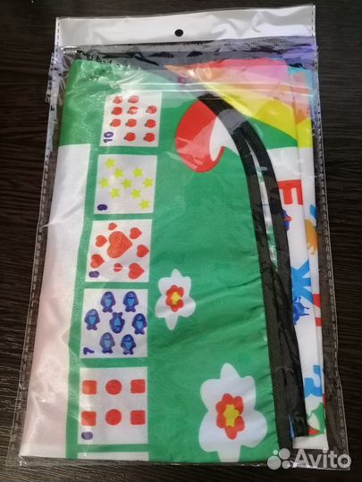 Накидка на сиденье детская алфавит 61х47 см