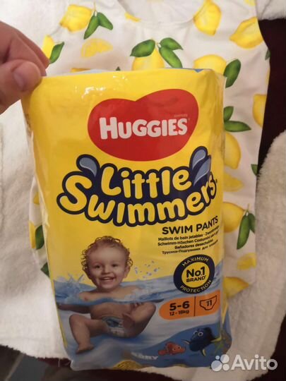 Купальник и халат детский