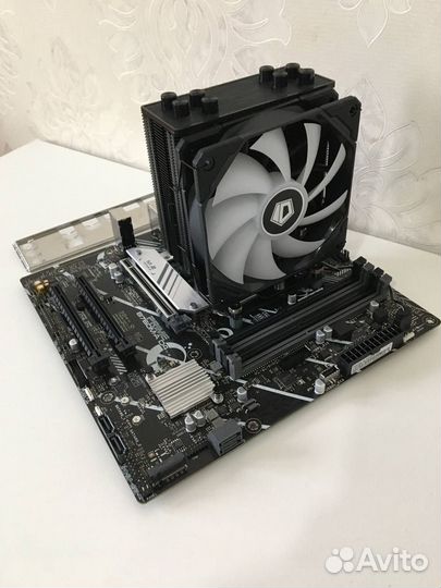 Intel Core i5-12400+asus prime B760M-A D4+кулер